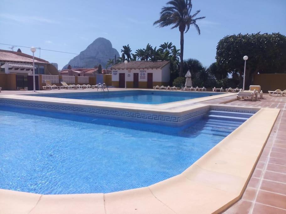 Bungalow In Calpe - Swimming Pool And Tennis Court Kültér fotó