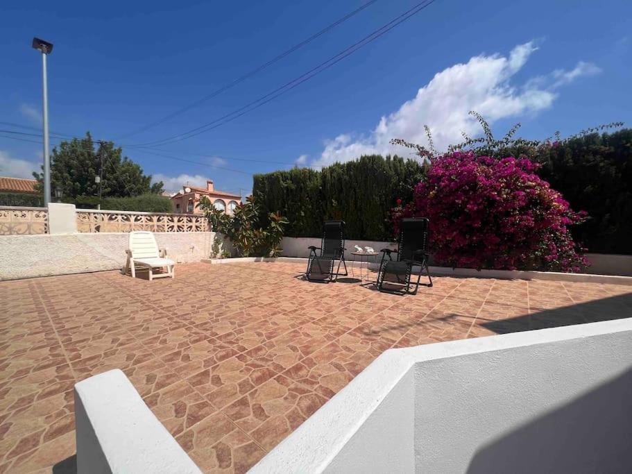 Bungalow In Calpe - Swimming Pool And Tennis Court Kültér fotó