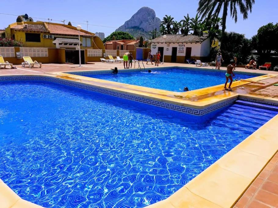Bungalow In Calpe - Swimming Pool And Tennis Court Kültér fotó